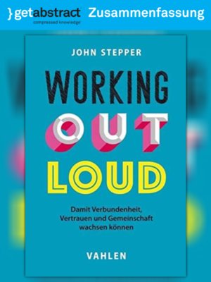 cover image of Working Out Loud (Zusammenfassung)